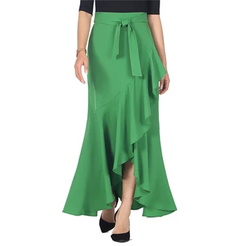 Elegant Women High Waist Flared Pleated Long Skirts Gypsy Maxi Skirt Mermaid Long Skirt Lace Up Short Front Long Back SKirts
Elegant Women High Waist Flared Pleated Long Skirts Gypsy Maxi Skirt Mermaid Long Skirt Lace Up Short Front Long Back SKirts