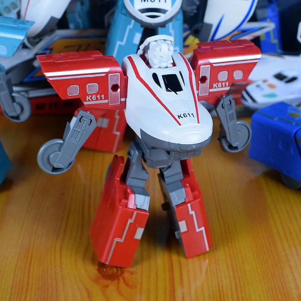 High-Speed Rail High-Speed Train Deformation Robot Creative Three-in-One Assembled Toys Mould Boy Gift Supermarket Shop
High-Speed Rail High-Speed Train Deformation Robot Creative Three-in-One Assembled Toys Mould Boy Gift Supermarket Shop