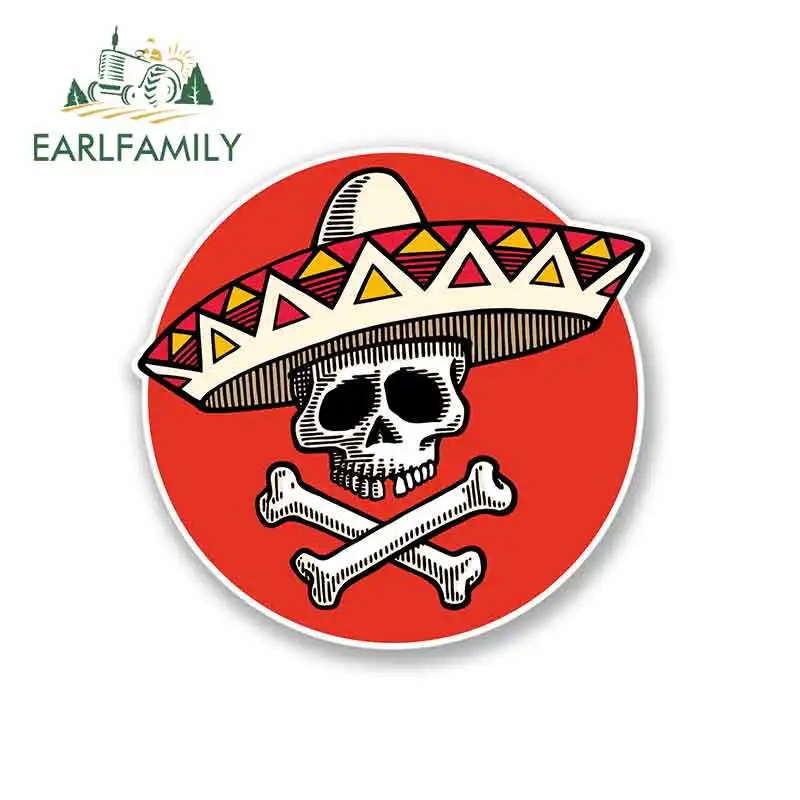 EARLFAMILY 13cm x 13cm Funny Car Stickers Mexican Sombrero Day of The Dead Bumper Trunk Truck Graphics Waterproof Fine Decal
EARLFAMILY 13cm x 13cm Funny Car Stickers Mexican Sombrero Day of The Dead Bumper Trunk Truck Graphics Waterproof Fine Decal