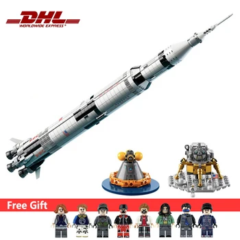 Lepins 37003 USA The Apollo Saturn V Launch Vehicle Model 1969Pcs Building Block Kid Education Toy Compatible LegoINGly 21309
Lepins 37003 USA The Apollo Saturn V Launch Vehicle Model 1969Pcs Building Block Kid Education Toy Compatible LegoINGly 21309