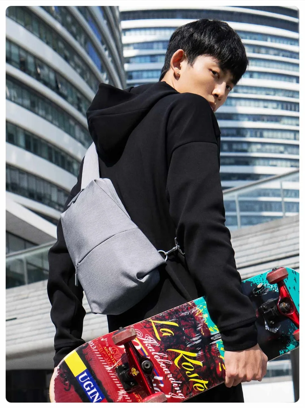 Xiaomi Mi City Sling Bag Grey