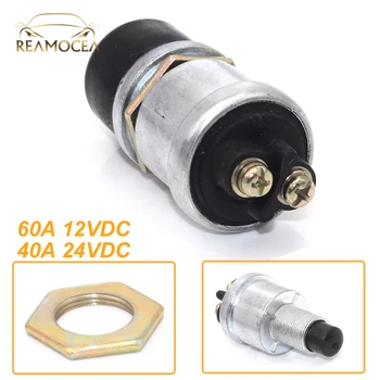 Reamocea Car 60A 12VDC / 40A 24VDC Universal Metal Waterproof Momentary Ignition Starter Push Button Horn Switch IP67 50M Ohm
Reamocea Car 60A 12VDC / 40A 24VDC Universal Metal Waterproof Momentary Ignition Starter Push Button Horn Switch IP67 50M Ohm
