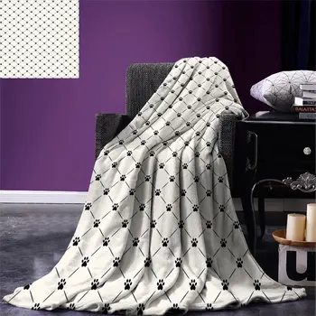 Cat Throw Blanket Classical Checkered Pattern with Cat Kitty Dog Paws Footprints Geometrical Cute Warm Blanket for Bed Couch
Cat Throw Blanket Classical Checkered Pattern with Cat Kitty Dog Paws Footprints Geometrical Cute Warm Blanket for Bed Couch