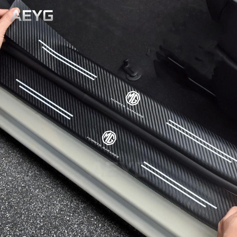Автомобильные наклейки из углеродного волокна для MG MG3 MG5 MG6 MG7 TF ZR ZS 3SW виниловые