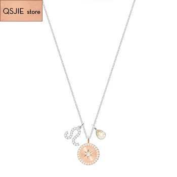 QSJIE High-quality SWA fashionable unique pendant purple Necklace high-quality women's fashion accessories necklace2
QSJIE High-quality SWA fashionable unique pendant purple Necklace high-quality women's fashion accessories necklace2