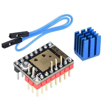 TMC2209 V1.2 Silent Step Sticks Stepper Motor Driver for 3D Printer Parts SKR V1.3/Mini E3
TMC2209 V1.2 Silent Step Sticks Stepper Motor Driver for 3D Printer Parts SKR V1.3/Mini E3