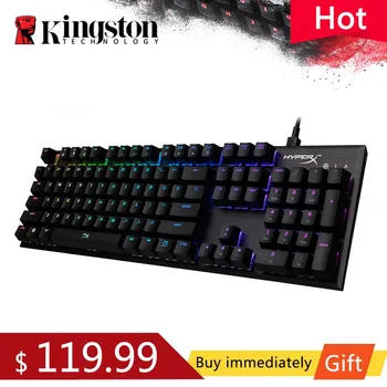 KINGSTON HyperX Alloy FPS RGB Mechanical Gaming Keyboard Metal panel mechanical keyboard FPS & MOBA Gaming Keycaps
KINGSTON HyperX Alloy FPS RGB Mechanical Gaming Keyboard Metal panel mechanical keyboard FPS & MOBA Gaming Keycaps
