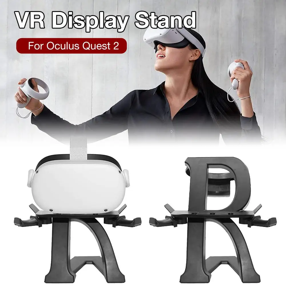 VR Stand Holder Storage Rack Set For Oculus Quest 2 VR Headset And Wireless Controller For Oculus Rift S Rift Quest
VR Stand Holder Storage Rack Set For Oculus Quest 2 VR Headset And Wireless Controller For Oculus Rift S Rift Quest