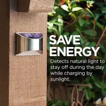 Street Lamp Walkway Lights Wall Light Eco-Friendly Durable Solar 2pcs Stainless Steel Landscape Security Garden Patio Lighting
Street Lamp Walkway Lights Wall Light Eco-Friendly Durable Solar 2pcs Stainless Steel Landscape Security Garden Patio Lighting