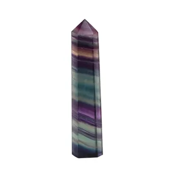 NaturalHexagonal Crystal Quartz Healing Fluorite Wand Stone Purple Green Gem Quartz Crystal Stone Treatment Stone
NaturalHexagonal Crystal Quartz Healing Fluorite Wand Stone Purple Green Gem Quartz Crystal Stone Treatment Stone