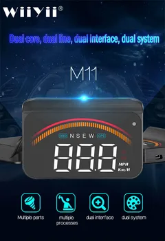 M11 hud obd head up display OBD2 + GPS Dual System Windshield Speed Projector Security Alarm Water temp Overspeed RPM Voltage
M11 hud obd head up display OBD2 + GPS Dual System Windshield Speed Projector Security Alarm Water temp Overspeed RPM Voltage