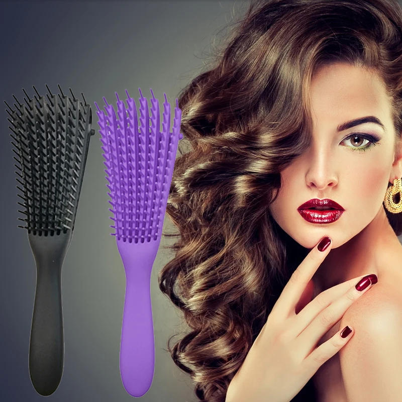 New Professional Salon Detangling Hair Brush Scalp Massage Hair Comb Curly Hair Detangler Health Care Styling Tools For Women 
New Professional Salon Detangling Hair Brush Scalp Massage Hair Comb Curly Hair Detangler Health Care Styling Tools For Women