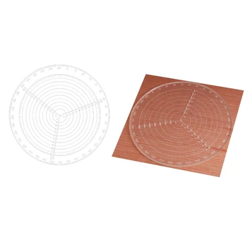 2 Pcs Center Finder Tool Woodworking Compass for Woodturners Bowls Lathe Work Clear Acrylic Drawing Circles Diameter 300mm & 200
2 Pcs Center Finder Tool Woodworking Compass for Woodturners Bowls Lathe Work Clear Acrylic Drawing Circles Diameter 300mm & 200