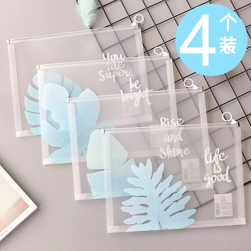 Kabaxiong File Holder A4 Transparent Folder Plastic File Bag for Student File Bag Thick Buckle Zipper
Kabaxiong File Holder A4 Transparent Folder Plastic File Bag for Student File Bag Thick Buckle Zipper