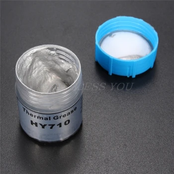 HY710 10g Silver Thermal Grease Silicone Grease Conductive Grease Paste For CPU GPU Chipset Cooling Compound Silicone
HY710 10g Silver Thermal Grease Silicone Grease Conductive Grease Paste For CPU GPU Chipset Cooling Compound Silicone
