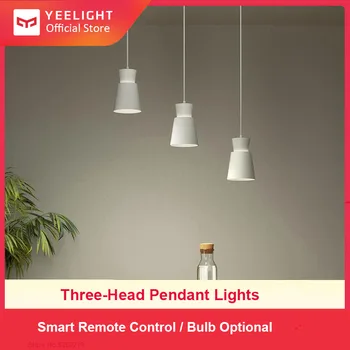 Yeelight Smart LED Pendant Lights Three-Head E27 Universal Dining Table Down Light With Adjustable Height APP Control
Yeelight Smart LED Pendant Lights Three-Head E27 Universal Dining Table Down Light With Adjustable Height APP Control