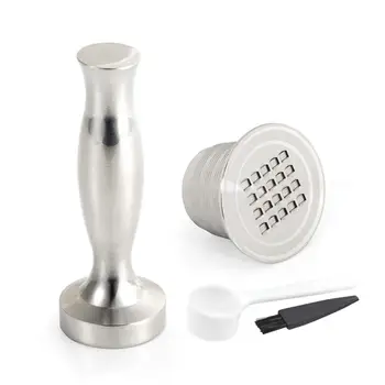 Stainless Steel Reusable Nespresso Capsule Permanent Coffee Pod Holder for Nespresso Original Line Machines Gifts Square Hole
Stainless Steel Reusable Nespresso Capsule Permanent Coffee Pod Holder for Nespresso Original Line Machines Gifts Square Hole