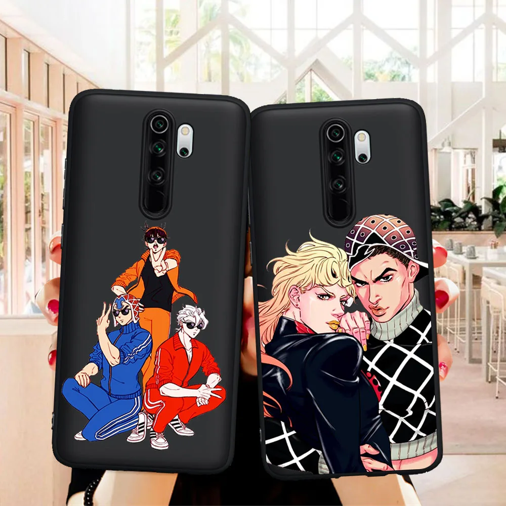 Black Tpu Capa For Xiaomi Redmi Note 5 6 7 8 Pro K20 K30 Pro mi 9T Pro luxury Soft Phone Shell JoJo Bizarre Adventure Capinha
Black Tpu Capa For Xiaomi Redmi Note 5 6 7 8 Pro K20 K30 Pro mi 9T Pro luxury Soft Phone Shell JoJo Bizarre Adventure Capinha