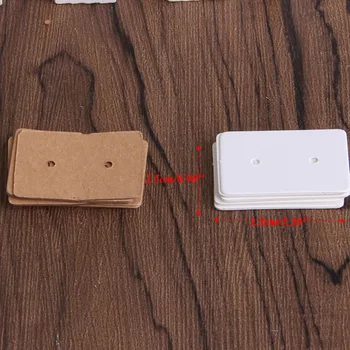 100Pcs Blank Earrings Ear Studs Display Card Hanging Tags Kraft Paper Jewelry
100Pcs Blank Earrings Ear Studs Display Card Hanging Tags Kraft Paper Jewelry