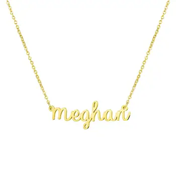 New Gold Color Name Stainless Steel Necklaces Letter Necklace Custom Personalized Name Pendant Birthday Gift AAA Quality
New Gold Color Name Stainless Steel Necklaces Letter Necklace Custom Personalized Name Pendant Birthday Gift AAA Quality