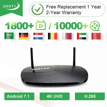 Arabic IPTV Germany Subscription Box Golax Android 7.1 Tv Box 1G 8G 1 Year IPTV Arabic QHDTV IP TV Subscription No App Include
Arabic IPTV Germany Subscription Box Golax Android 7.1 Tv Box 1G 8G 1 Year IPTV Arabic QHDTV IP TV Subscription No App Include