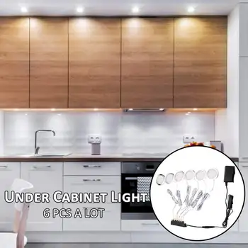100-240V 2.5W 6 Round LED Under Cabinet Closet Light Aluminum LED Display Case Lights For Kitchen Counter Cupboard Puck Lights
100-240V 2.5W 6 Round LED Under Cabinet Closet Light Aluminum LED Display Case Lights For Kitchen Counter Cupboard Puck Lights