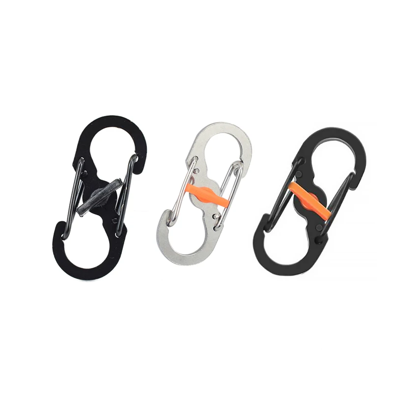 Climbing Mini Buckle Carabiner Outdoor Shape S Mountaineering Hook Buckle Carabiners Tactical Survival Gear Camping Equipment
Climbing Mini Buckle Carabiner Outdoor Shape S Mountaineering Hook Buckle Carabiners Tactical Survival Gear Camping Equipment