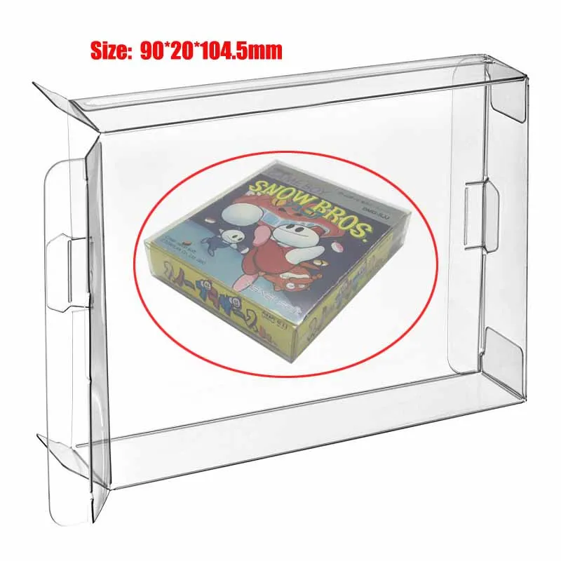 H 10pcs Carts Clear CIB Game Cartridge Box Case Protector Sleeve for GB Gameboy Japan Version
H 10pcs Carts Clear CIB Game Cartridge Box Case Protector Sleeve for GB Gameboy Japan Version
