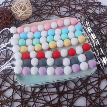 Baby Dummy Nipple Pacifier Chain Wooden Beads Pacifier Clips For Infant Handmade Newborn Teether Holder
Baby Dummy Nipple Pacifier Chain Wooden Beads Pacifier Clips For Infant Handmade Newborn Teether Holder