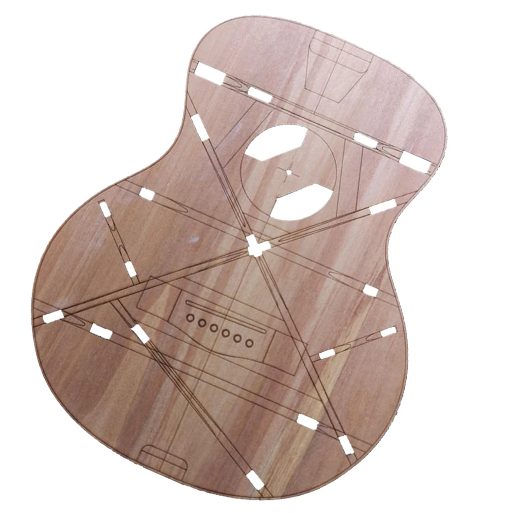 DIY Acoustic Guitar Body Layout Template Premium OM Guitar Building Templates DIY Acoustic Guitar Body Layout Template Premium OM Guitar Building Templates