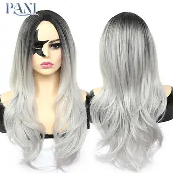 PANI Ombre Sliver Natural Wave Wig Synthetic Wigs for Women Natural Hair Extension Heat Resistant Fiber Fake Hair Cosplay Wigs
PANI Ombre Sliver Natural Wave Wig Synthetic Wigs for Women Natural Hair Extension Heat Resistant Fiber Fake Hair Cosplay Wigs