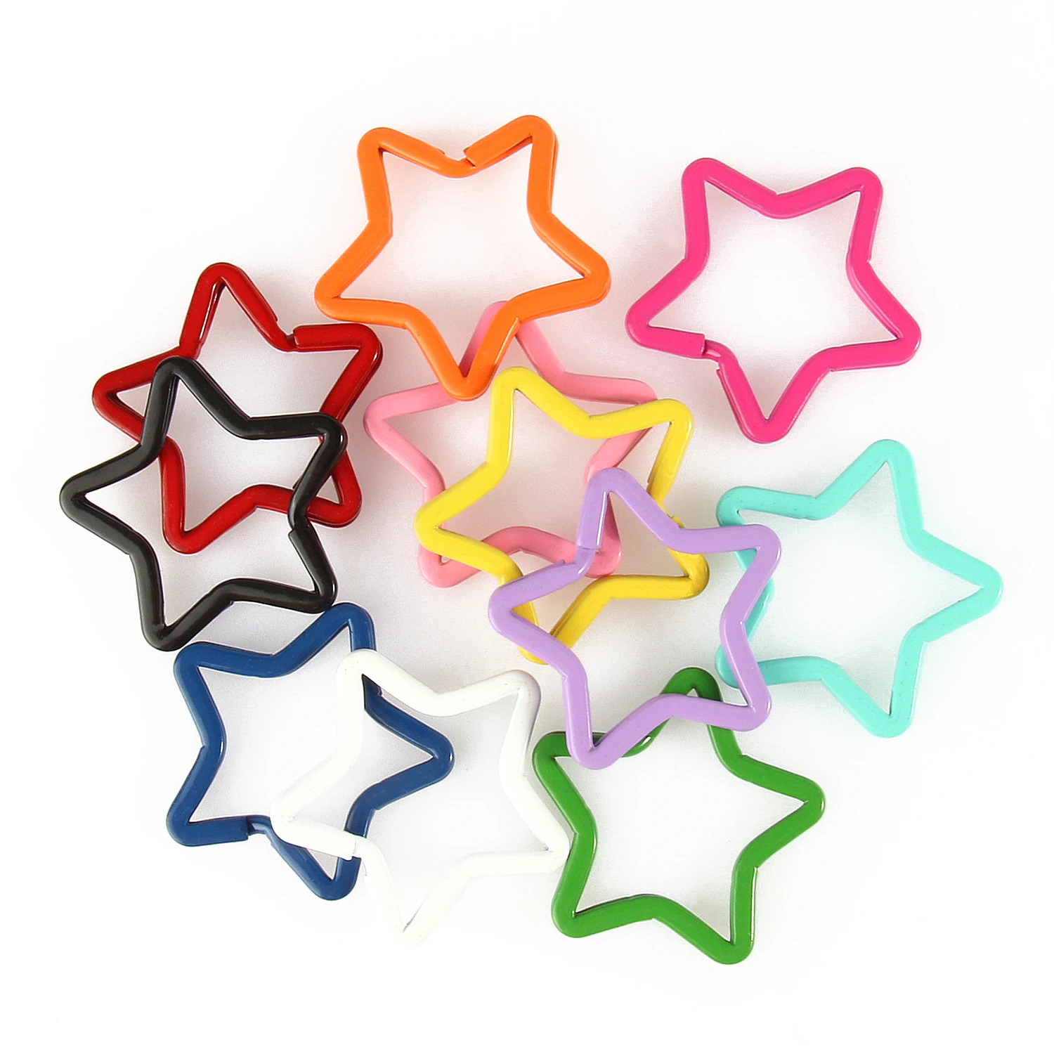Metal Five Pointed Star Shape Hollow Keychain Split Key Ring Swivel Lobster Clasp Connector for Bag Belt Dog Mask Chains 3x35mm
Metal Five Pointed Star Shape Hollow Keychain Split Key Ring Swivel Lobster Clasp Connector for Bag Belt Dog Mask Chains 3x35mm