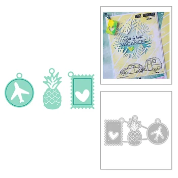 2020 New Aircraft Pineapple and Heart Metal Cutting Dies For DIY Embossing Making Tag Greeting Card Album Scrapbooking No Stamps 
2020 New Aircraft Pineapple and Heart Metal Cutting Dies For DIY Embossing Making Tag Greeting Card Album Scrapbooking No Stamps
