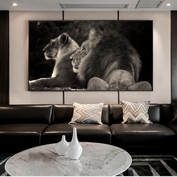 Afrian Wild Lions Family Canvas Art Posters And Prints Black And White Animals Canvas Paintings On the Wall Art Lions Pictures
Afrian Wild Lions Family Canvas Art Posters And Prints Black And White Animals Canvas Paintings On the Wall Art Lions Pictures