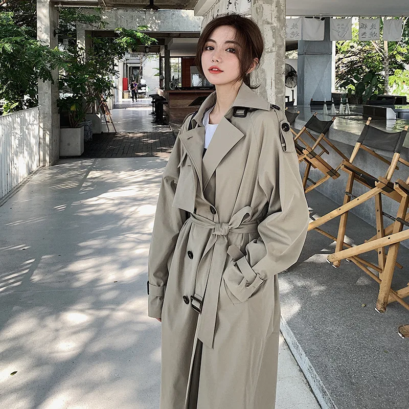 Photo Shoot Trench Coat Women's Mid-length 2020 Spring And Autumn New Style Korean-style Loose-Fit Early Spring Coat Waitmore Ov
Photo Shoot Trench Coat Women's Mid-length 2020 Spring And Autumn New Style Korean-style Loose-Fit Early Spring Coat Waitmore Ov