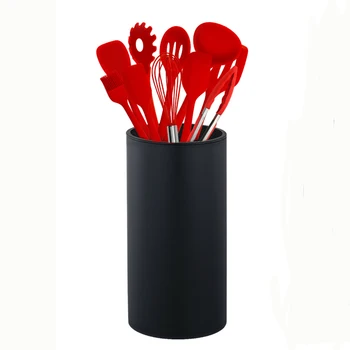 Non-stick Silicone Kitchen Utensils Set Spoon Spatula Soup Ladle Turner Cooking Tools Set With Storage Holder Kitchen Tools
Non-stick Silicone Kitchen Utensils Set Spoon Spatula Soup Ladle Turner Cooking Tools Set With Storage Holder Kitchen Tools