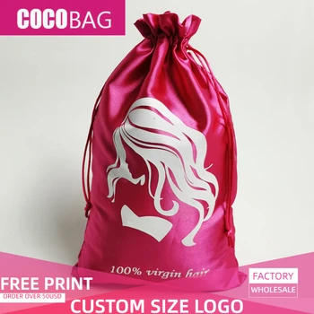 Luxury Virgin Hair Extensions Packaging Bags Black Satin Wigs Bundels Drawstring Pocket Custom Logo Storage Bag 18x30/30x40cm
Luxury Virgin Hair Extensions Packaging Bags Black Satin Wigs Bundels Drawstring Pocket Custom Logo Storage Bag 18x30/30x40cm