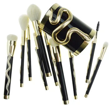 New idea Snake Makeup Brushes Set Concealer Contour Eye Shadow Cosmetics Brushes Blushing powder Blending Brush kit 10pc
New idea Snake Makeup Brushes Set Concealer Contour Eye Shadow Cosmetics Brushes Blushing powder Blending Brush kit 10pc
