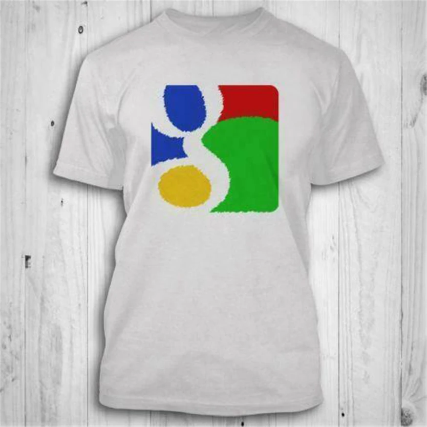 Новый хромовый логотип Google футболка всех цветов США размер Em1 для молодежи