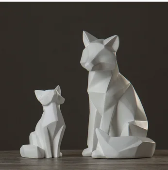 SIMPLE WHITE ABSTRACT GEOMETRIC FOX SCULPTURE ORNAMENTS CREATIVE MODERN NORDIC GEOMETRIC DECORATION HOME LIVING ROOM AP503915
SIMPLE WHITE ABSTRACT GEOMETRIC FOX SCULPTURE ORNAMENTS CREATIVE MODERN NORDIC GEOMETRIC DECORATION HOME LIVING ROOM AP503915