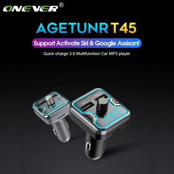 ONEVER Car USB Charger QC 3.0 FM Transmitter Car Mp3 Player Adapter Modulator Voice Navigation With LED Screen Voice Assistant
ONEVER Car USB Charger QC 3.0 FM Transmitter Car Mp3 Player Adapter Modulator Voice Navigation With LED Screen Voice Assistant