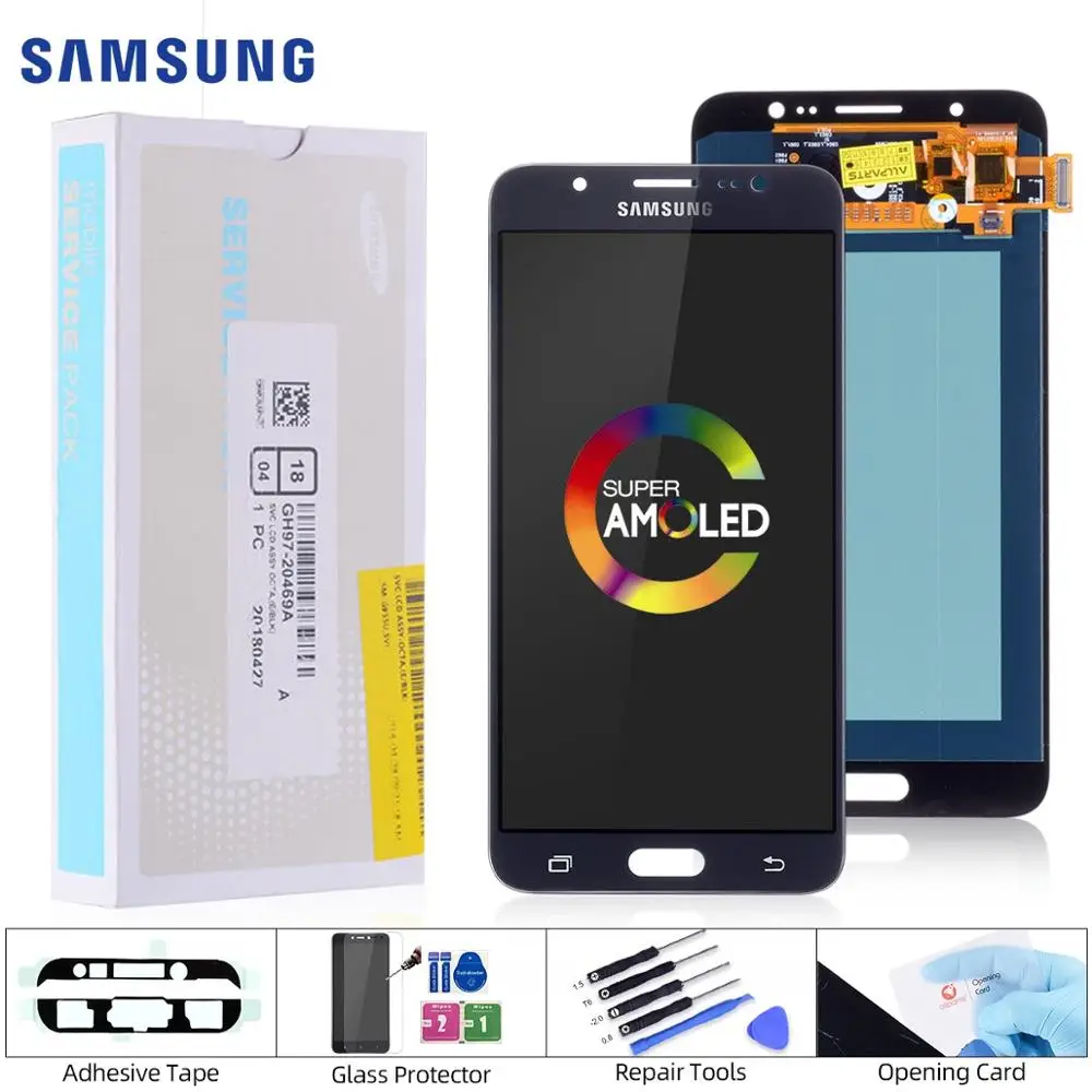 5.5'' AMOLED ORIGINAL LCD for SAMSUNG Galaxy J7 2016 Display Touch Screen with Frame For SAMSUNG J7 2016 J710 J710F Display #2
5.5'' AMOLED ORIGINAL LCD for SAMSUNG Galaxy J7 2016 Display Touch Screen with Frame For SAMSUNG J7 2016 J710 J710F Display #2