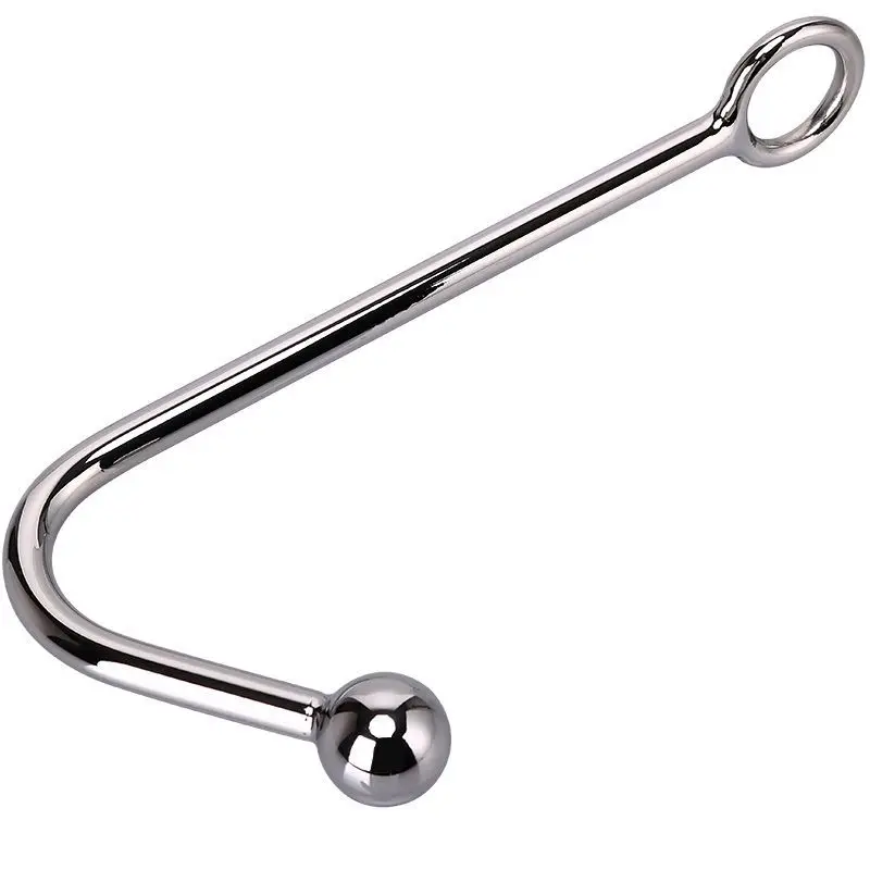 Крюк для подвешивания №02 Mif Hook, серебристый 743-02 PP DD - МиФ - Анальные крюки - Купить
