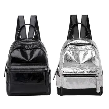 Solid Color Backpacks Handbag Women Girls Fashion Bright Leather Backpack Bright Leather Knapsack School Student Bag
Solid Color Backpacks Handbag Women Girls Fashion Bright Leather Backpack Bright Leather Knapsack School Student Bag