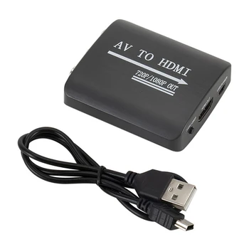 AV To HDMI HD Converter For TV Adapter Video Mini Home With USB Cable Stable Low Power 3D Compensation Accessories Professional
AV To HDMI HD Converter For TV Adapter Video Mini Home With USB Cable Stable Low Power 3D Compensation Accessories Professional