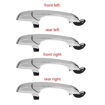 Chrome Outer Exterior Door Handle For Chrysler 300C 5065800AG 5065800AE
Chrome Outer Exterior Door Handle For Chrysler 300C 5065800AG 5065800AE