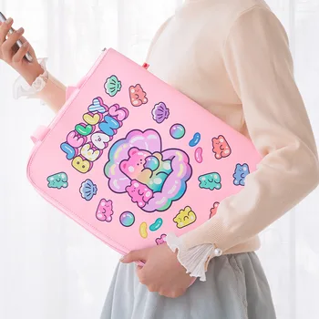 A4 Rangement Bag Cute File Holder Stationery Kawaii Folder for Documents Desk Organizer Zipper Bag Portafolio Office Accessories
A4 Rangement Bag Cute File Holder Stationery Kawaii Folder for Documents Desk Organizer Zipper Bag Portafolio Office Accessories