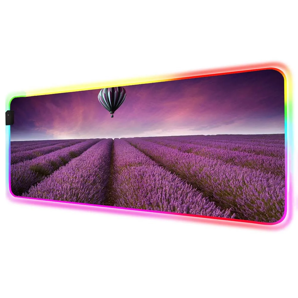 Mairuige Large Mousepad RGB Lavender Garden Pattern Large Multi-Size LED Lock Mouse Pad XXL Computer Notebook Desk Mat Mousepad
Mairuige Large Mousepad RGB Lavender Garden Pattern Large Multi-Size LED Lock Mouse Pad XXL Computer Notebook Desk Mat Mousepad