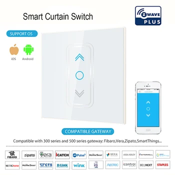 Z Wave Plus Curtain Switch EU Smart Electric Motorized Curtain Blind Roller Shutter Remote Control Switch Compatible for Fibaro
Z Wave Plus Curtain Switch EU Smart Electric Motorized Curtain Blind Roller Shutter Remote Control Switch Compatible for Fibaro