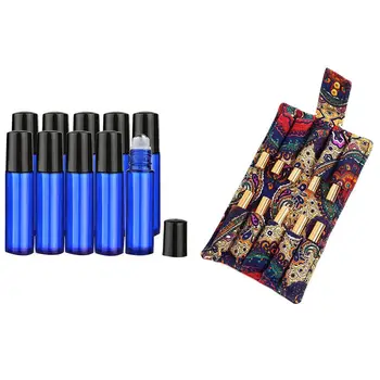 10Pcs Essential Oil Roller Bottles, 10Ml Stainless Steel Roller & 1Pcs Essential Oil Carrying Case Holds Essential Oils
10Pcs Essential Oil Roller Bottles, 10Ml Stainless Steel Roller & 1Pcs Essential Oil Carrying Case Holds Essential Oils